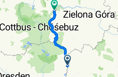 Route in der Bikemap App öffnen