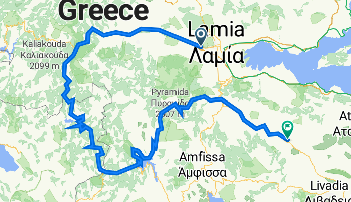 Sterea mountains cycle tour