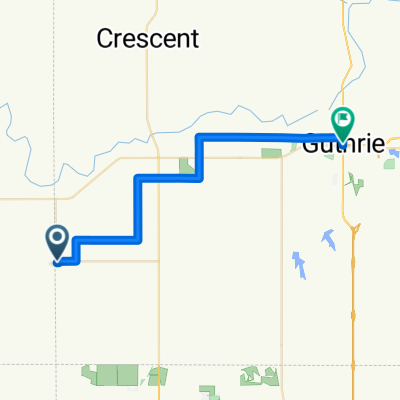 South Josephine Street 203, Cashion to East Noble Avenue 113, Guthrie