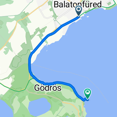 Zákonyi Ferenc utca 8, Balatonfüred to Tihany