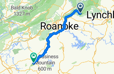 Route in der Bikemap App öffnen