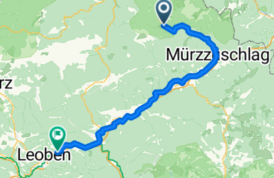 Route in der Bikemap App öffnen