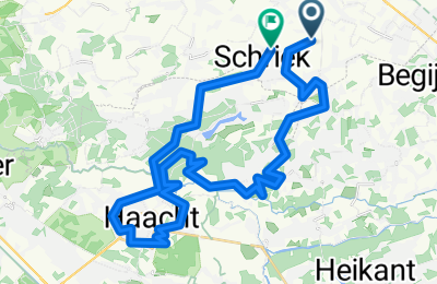 Route in der Bikemap App öffnen