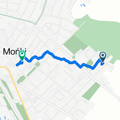 Leśna 63, Mońki do Wyzwolenia 8A, Mońki