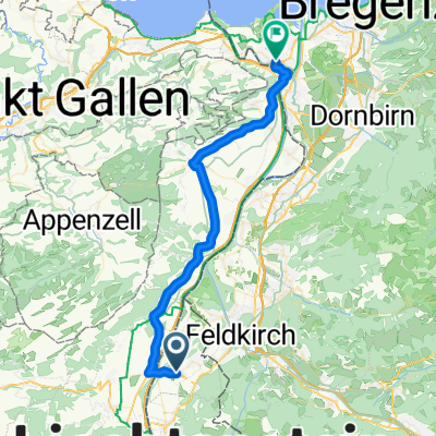 Eschen nach Höchst