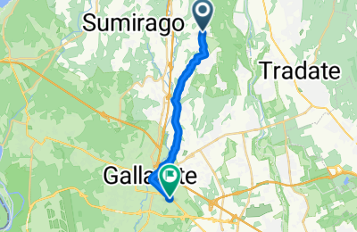 Route in der Bikemap App öffnen