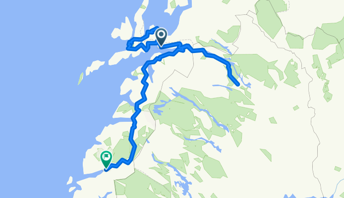 Harstad - Narvik - Kiruna - Mo i Rana
