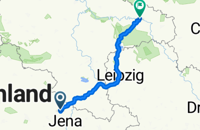 Route in der Bikemap App öffnen