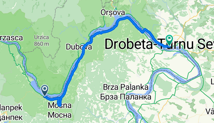 Etapa a 11-a: Stara Oreskovica - Portile de Fier