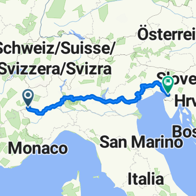 AIDA - Milan to Trieste