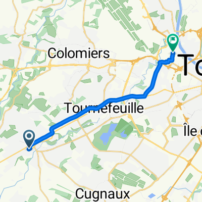 Itinéraire vers Avenue des Arènes Romaines, Toulouse