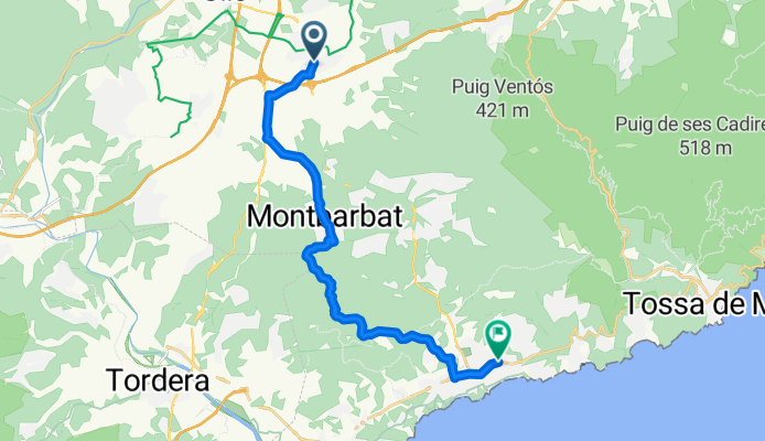 Vidreres-Lloret (pista)