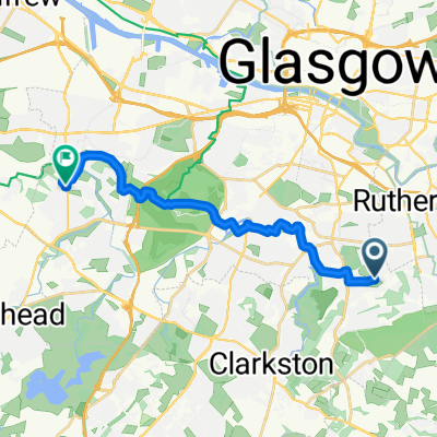 Croftfoot Quadrant 35 to Dermontside Close 37