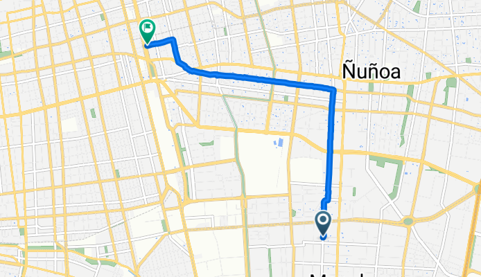 Exequiel Fernández 2324, Macul a Mujica 118–146, Ñuñoa