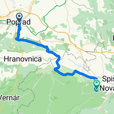 Poprad - Hrabušice - Smižany - Košiarny Briežok