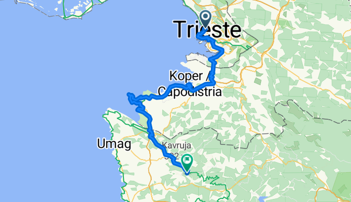 D1 - Trieste a Groznjan
