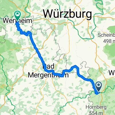 Radurlaub im Taubertal