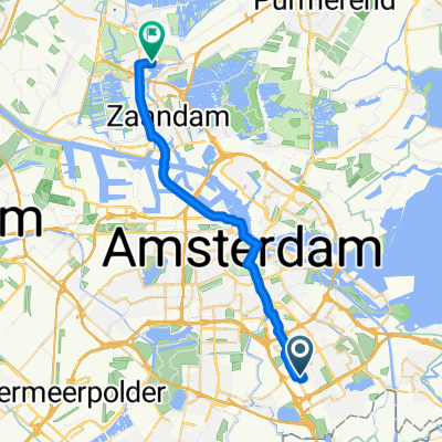 Amsterdam Arena to Zaanse Sachns