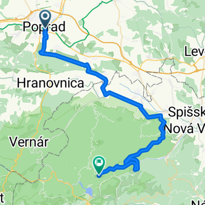 Poprad - Hrabušice - Koš.Briežok - Flajšer - Z.Hýľ - Geravy