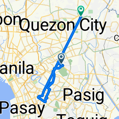 Club Filipino Avenue 3, San Juan to Tandang Sora Avenue 1107, Quezon City