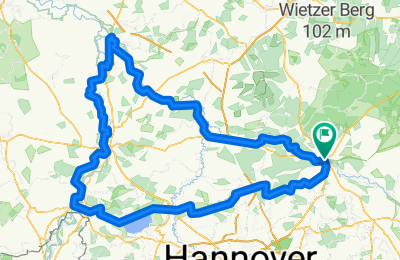 Route in der Bikemap App öffnen