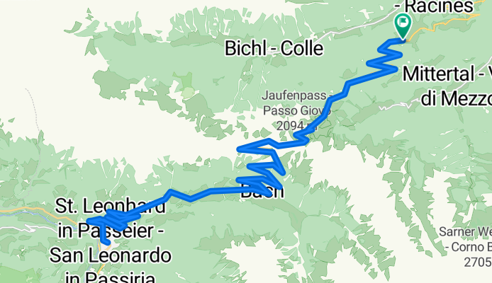Jaufenpassrunde