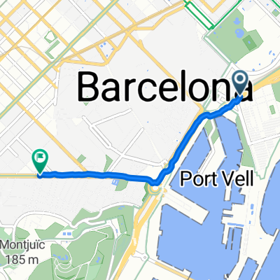 Ronda Litoral, Barcelona a Avinguda del Paral·lel, 128, Barcelona