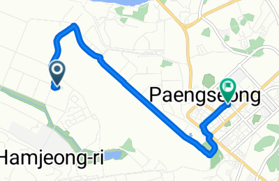Route in der Bikemap App öffnen