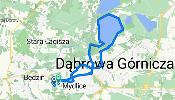 Krakowska 96A, Będzin do Kielecka 2, Będzin