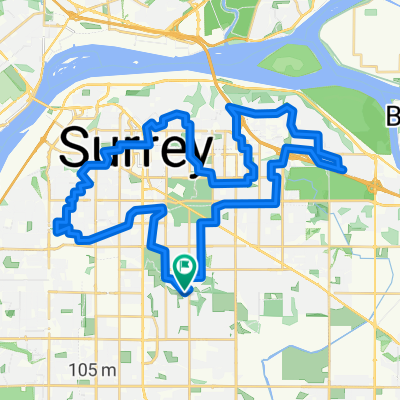 45 km N Surrey Newton Loop
