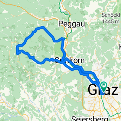 Graz-Rein-Plesch-Stübinggraben-Graz