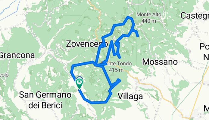 camminata strana colli berici 2 gennaio 2024