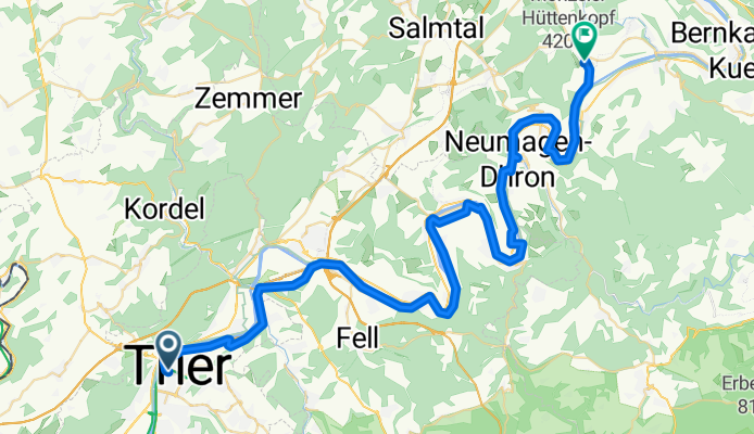 5. Etappe: Trier - Osann-Monzel