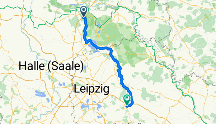 Kleutsch - Mulde-Radweg - Grimma ( Tag 3 - 2024 )