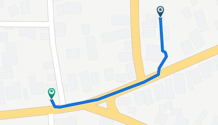 Moderate route