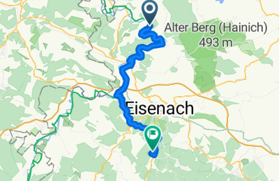 Route in der Bikemap App öffnen