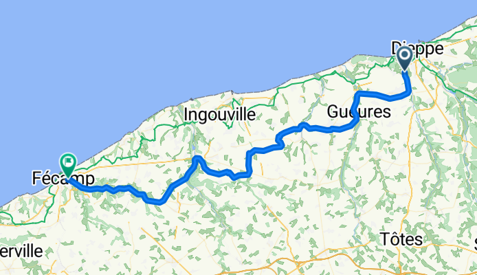 B/F Dieppe - Fécamp VV du Lin