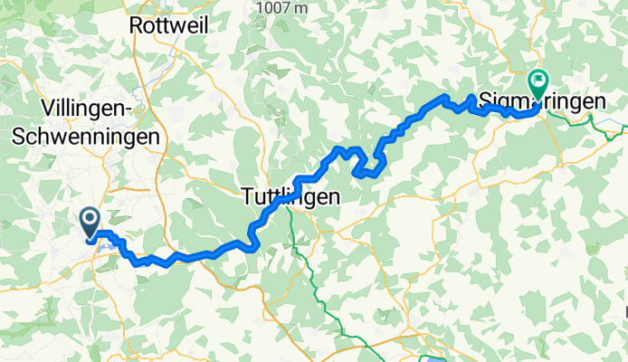 1 Donaueschingen - Sigmaringen