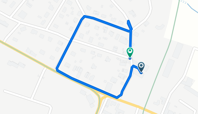 1 Rue Arnaud de Pins, Bazas to 25 Rue Jean-Roger d'Anglade, Bazas