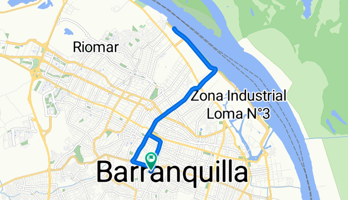 De Calle 69 3408, Barranquilla a Calle 69 3408, Barranquilla