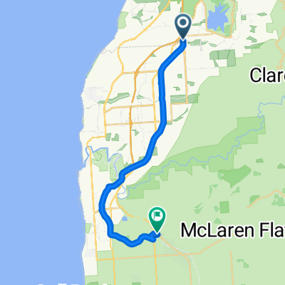 Shingleback Wines, McLaren Vale to Old Reynella