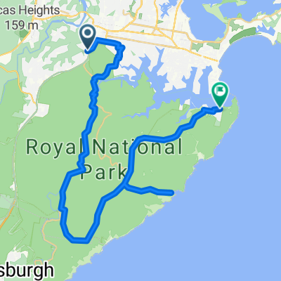 Loftus to Vic Leuliette Wkwy, Bundeena