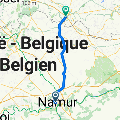 B/B Namur - Tienen VV Ravel Ligne 142