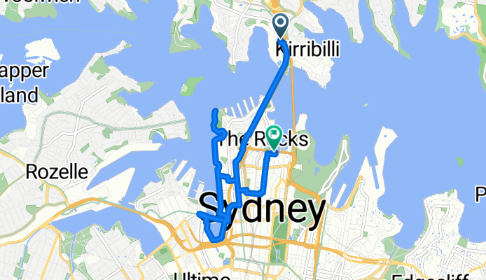 Milsons Point Station - Darling Harbour - Circular Quay