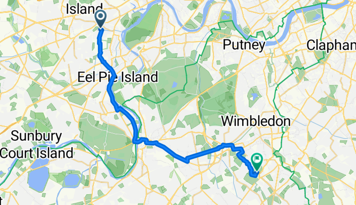 St Johns Lodge, 55 Woodlands Road, Isleworth to Merton, London