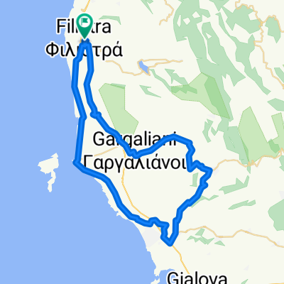 Filiatra-Marathoupoli-Tragana-Chora-Gargalianoi