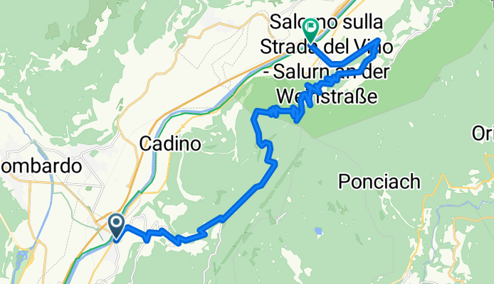 Faedo - Malga mont alt - Salorno