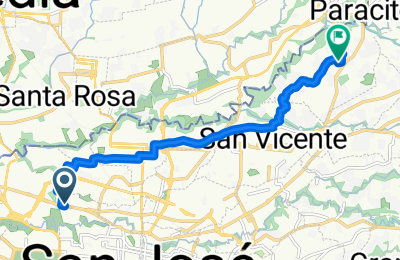 Route in der Bikemap App öffnen