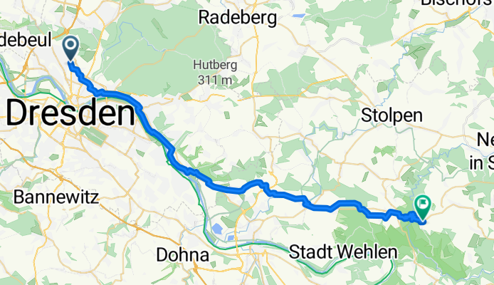 Dresden to Hohnstein