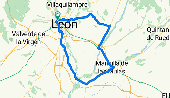 León-Grulleros-Mansilla-Navafría-Portillín-León